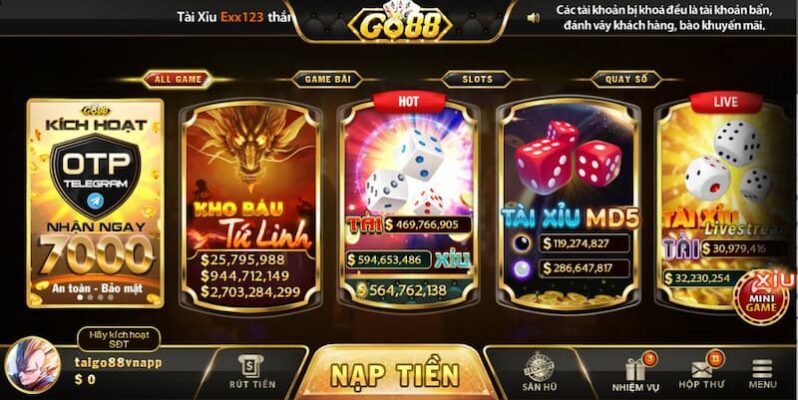 Tuyên Bố Sứ Mệnh go88